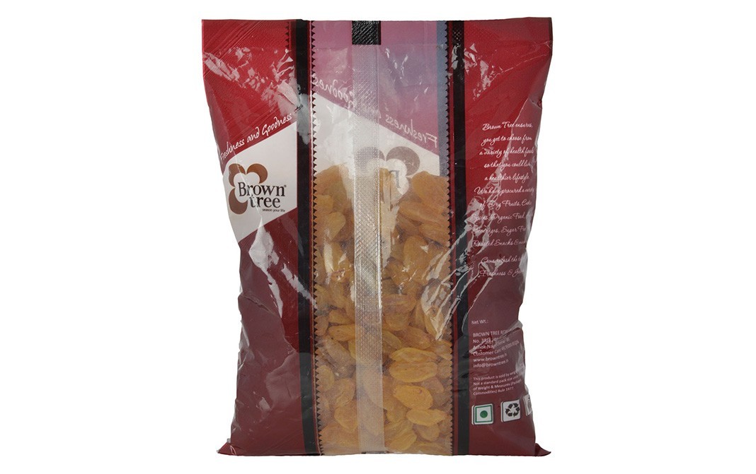 Brown Tree Raisins Indian    Pack  250 grams